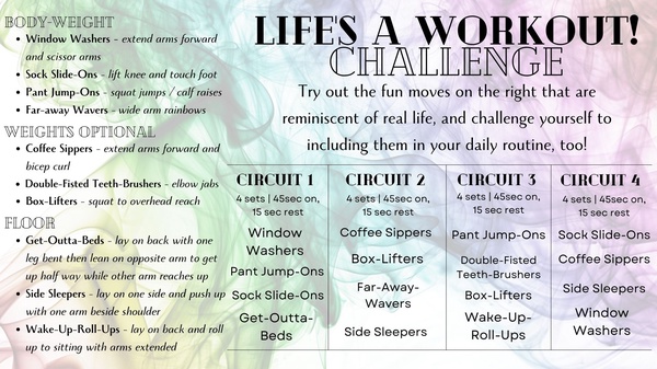 Life's A Workout Challenge